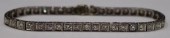 JEWELRY. PLATINUM AND OEC DIAM