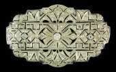 JEWELRY: PLATINUM ART DECO STY