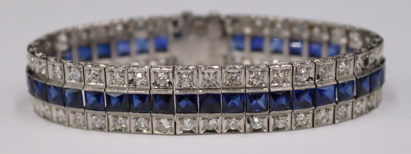 JEWELRY. PLATINUM DIAMOND AND