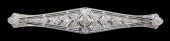 JEWELRY: PLATINUM EDWARDIAN BA
