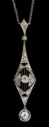 JEWELRY: PLATINUM EDWARDIAN DI