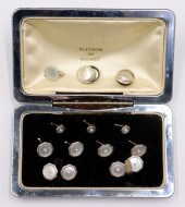JEWELRY. PLATINUM TOPPED 14KT