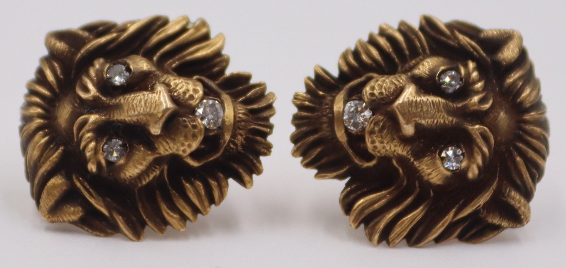 JEWELRY. PR OF SIGNED BAUM F 14KT