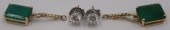 JEWELRY. RBC DIAMOND STUDS AND