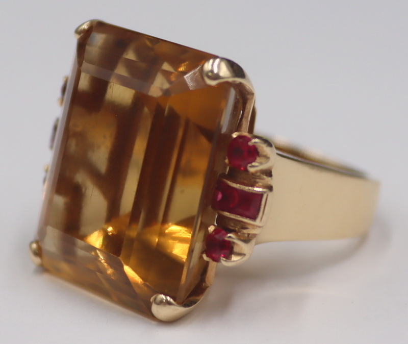 JEWELRY. RETRO B&F 14KT GOLD,