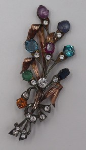 JEWELRY. RETRO SILVER, 14KT GO