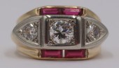 JEWELRY. RETRO/VINTAGE 14KT GO