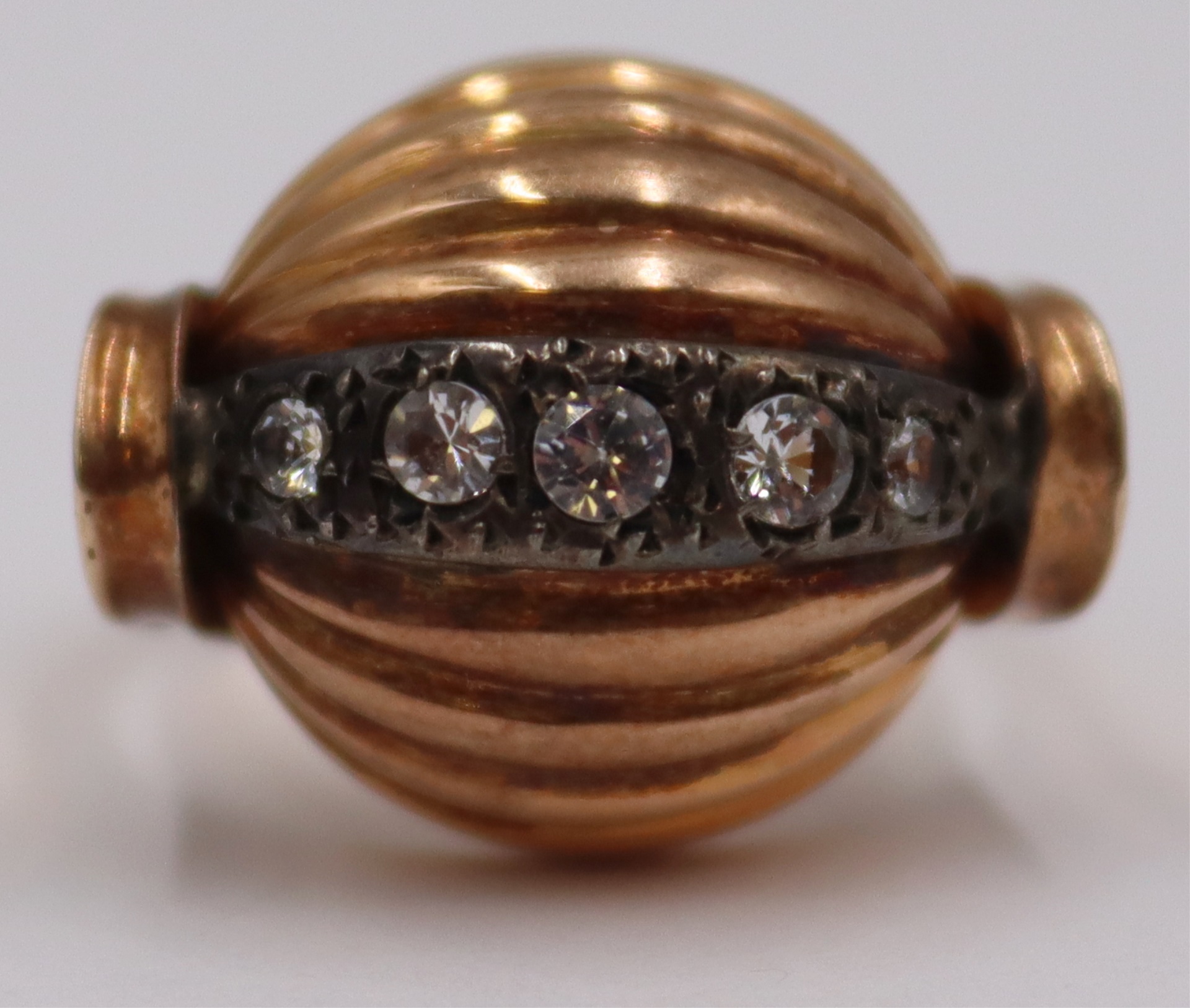 JEWELRY. RETRO/VINTAGE 14KT ROSE