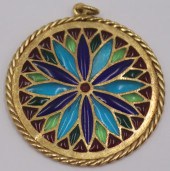 JEWELRY. RUSSIAN 14KT GOLD AND