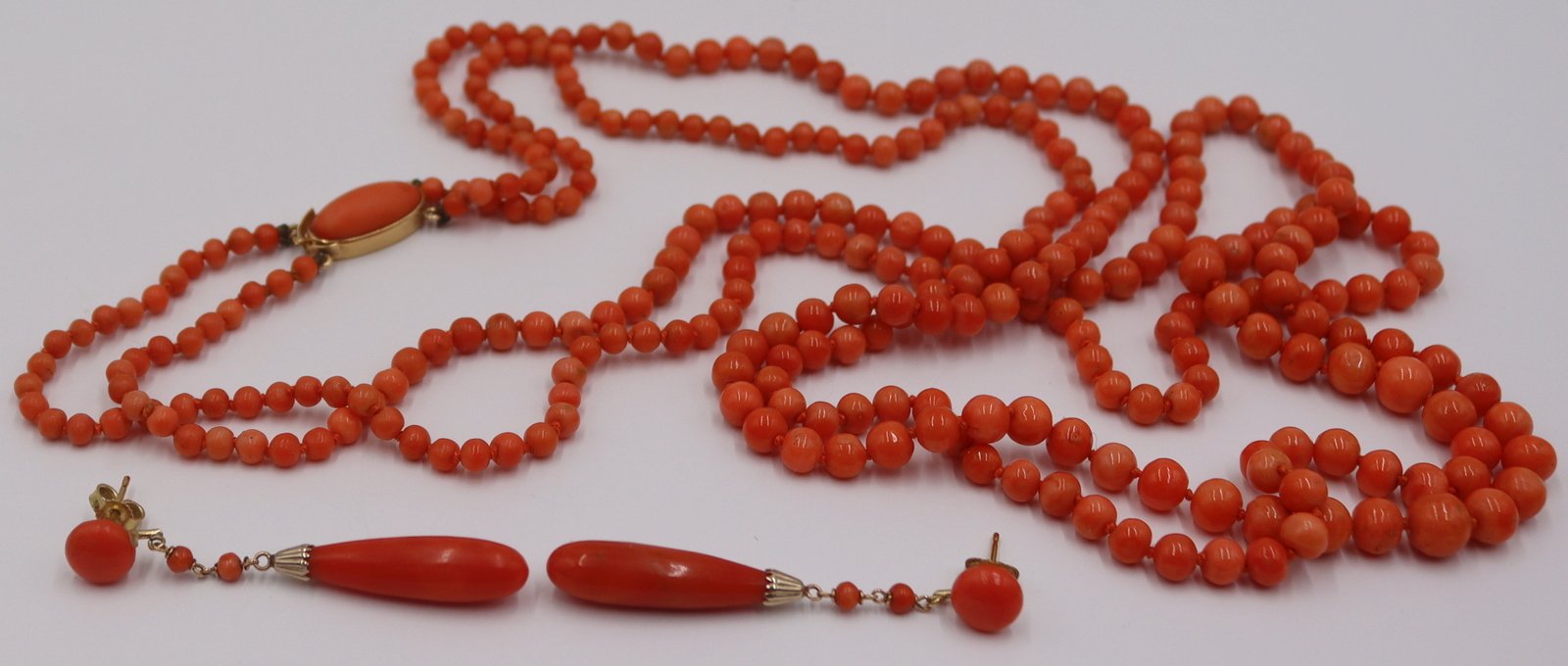 JEWELRY. SALMON CORAL JEWELRY