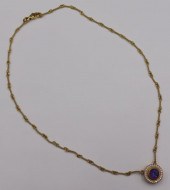 JEWELRY. SAM LEHR 18KT GOLD, G