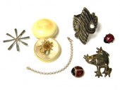 JEWELRY  seven pieces: DAVID A