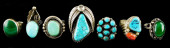 JEWELRY: SEVEN SOUTHWEST STYLE