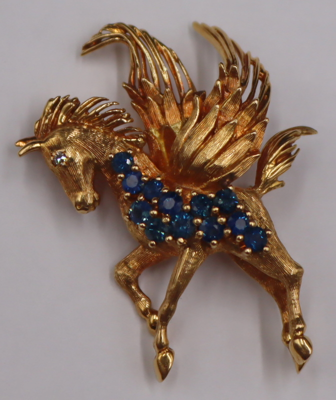 JEWELRY. SIGNED 18KT GOLD,