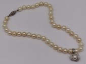 JEWELRY. SIGNED 18KT GOLD, DIA