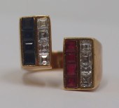 JEWELRY. SIGNED CARTIER 18KT G
