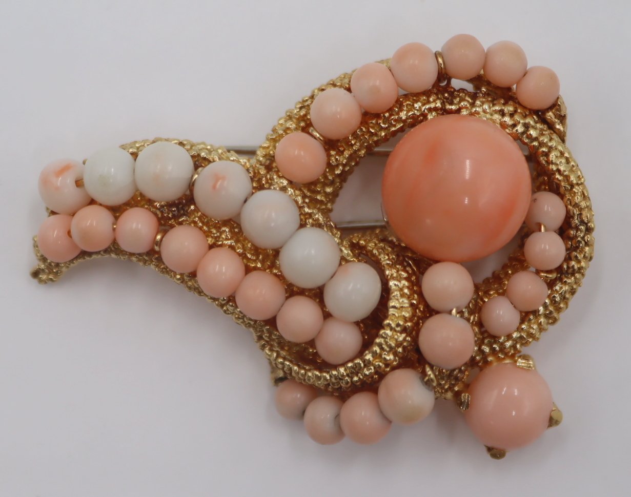 JEWELRY. SIGNED HB 18KT GOLD AND