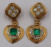 JEWELRY. SIGNED HD 18KT GOLD,