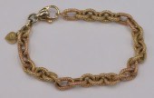 JEWELRY. SIGNED ITALIAN 18KT B