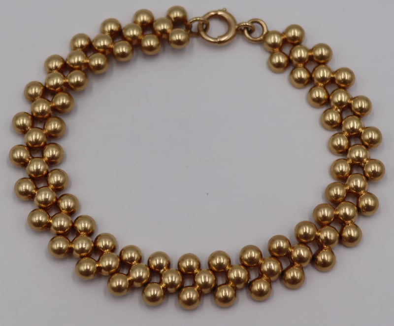 JEWELRY. SIGNED TIFFANY 14KT GOLD