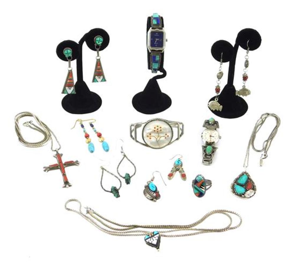JEWELRY: SILVER SOUTHWESTERN