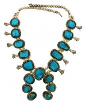 JEWELRY: SILVER SQUASH BLOSSOM