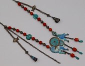JEWELRY. SINO-TIBETAN SILVER,