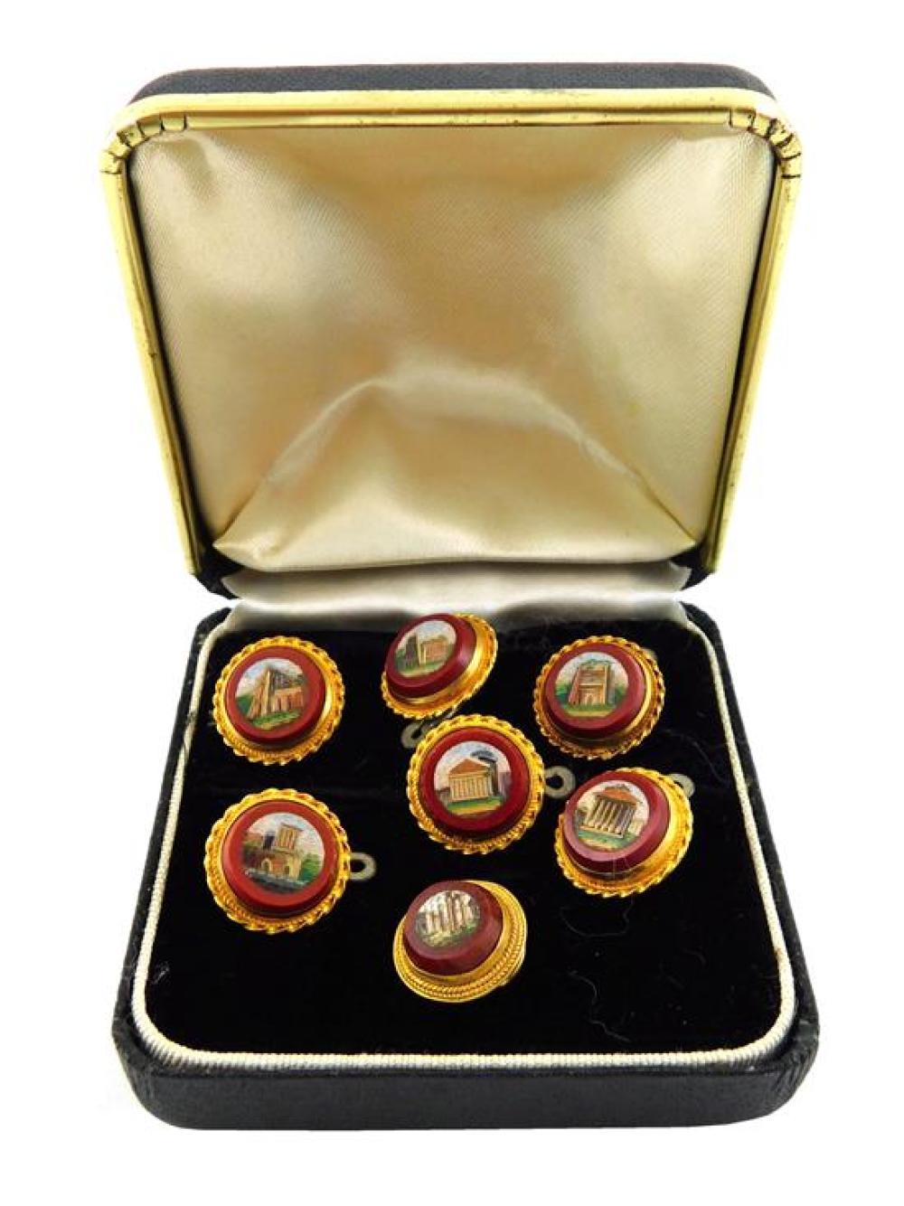 JEWELRY: SIX MATCHING 18K