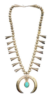 JEWELRY: SQUASH BLOSSOM NECKLA
