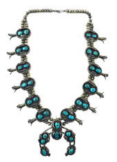 JEWELRY: SQUASH BLOSSOM NECKLA