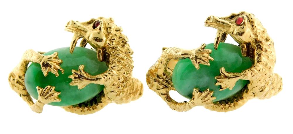 JEWELRY: STAMPED 14K YELLOW GOLD