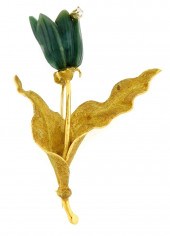 JEWELRY: STAMPED 18K YELLOW GO