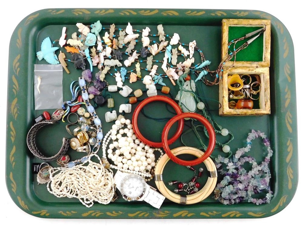 JEWELRY: STERLING AND COSTUME