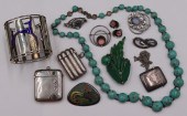 JEWELRY. STERLING AND COSTUME