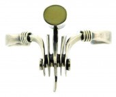 JEWELRY: STERLING SILVER CUFF