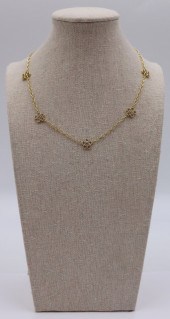 JEWELRY. TEMPLE ST CLAIR 18KT