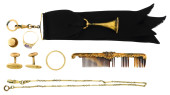 JEWELRY: TEN PIECES OF GOLD JE