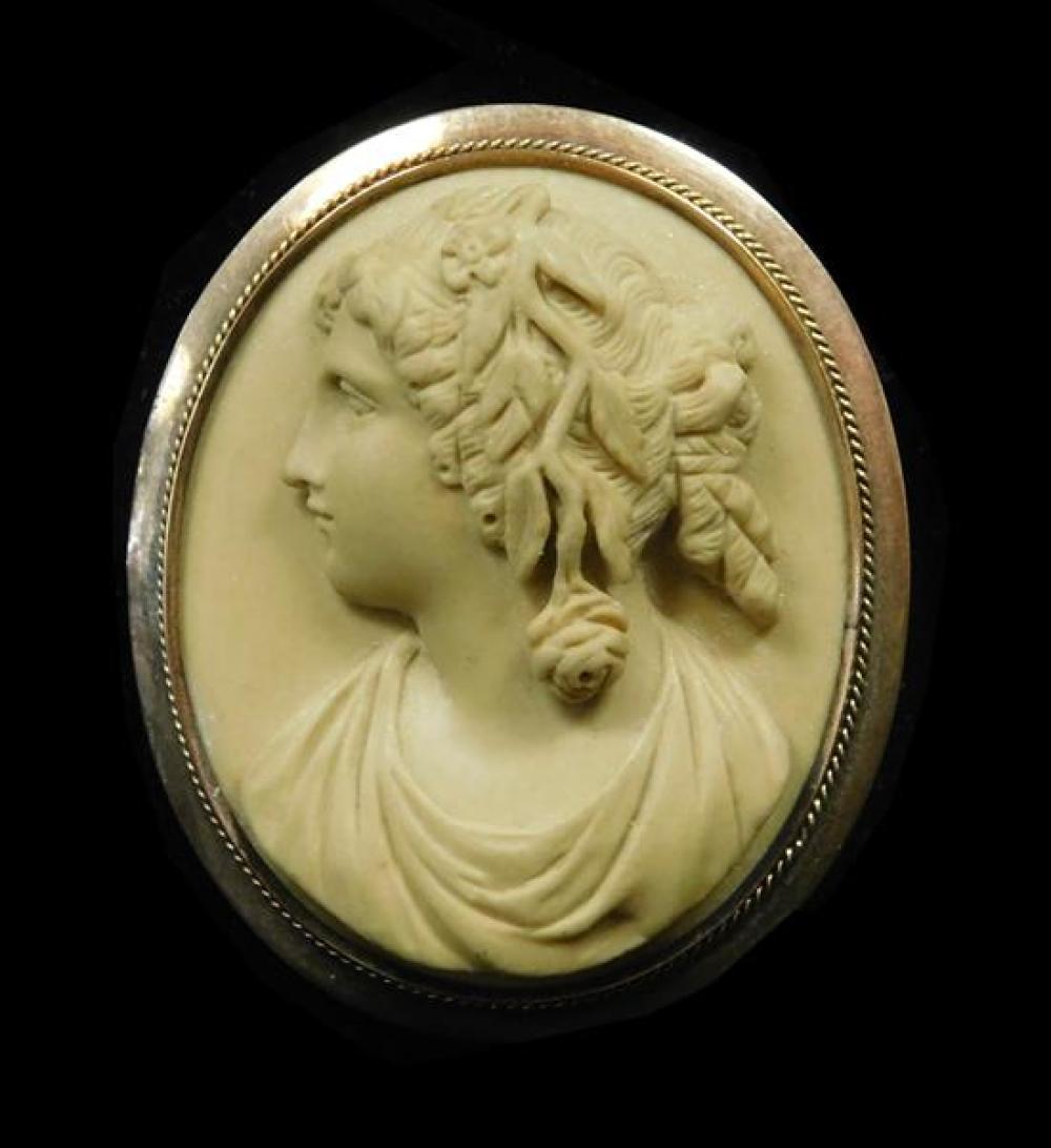 JEWELRY: TESTED 14K YELLOW GOLD