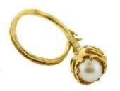 JEWELRY: TESTED 18K YELLOW GOL