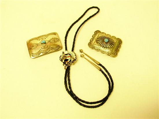 JEWELRY: Three of hand-wrought