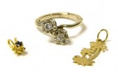 JEWELRY  three pieces: Ladies