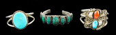 JEWELRY: THREE SOUTHWEST STYLE