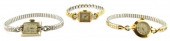JEWELRY: THREE VINTAGE 14K GOL