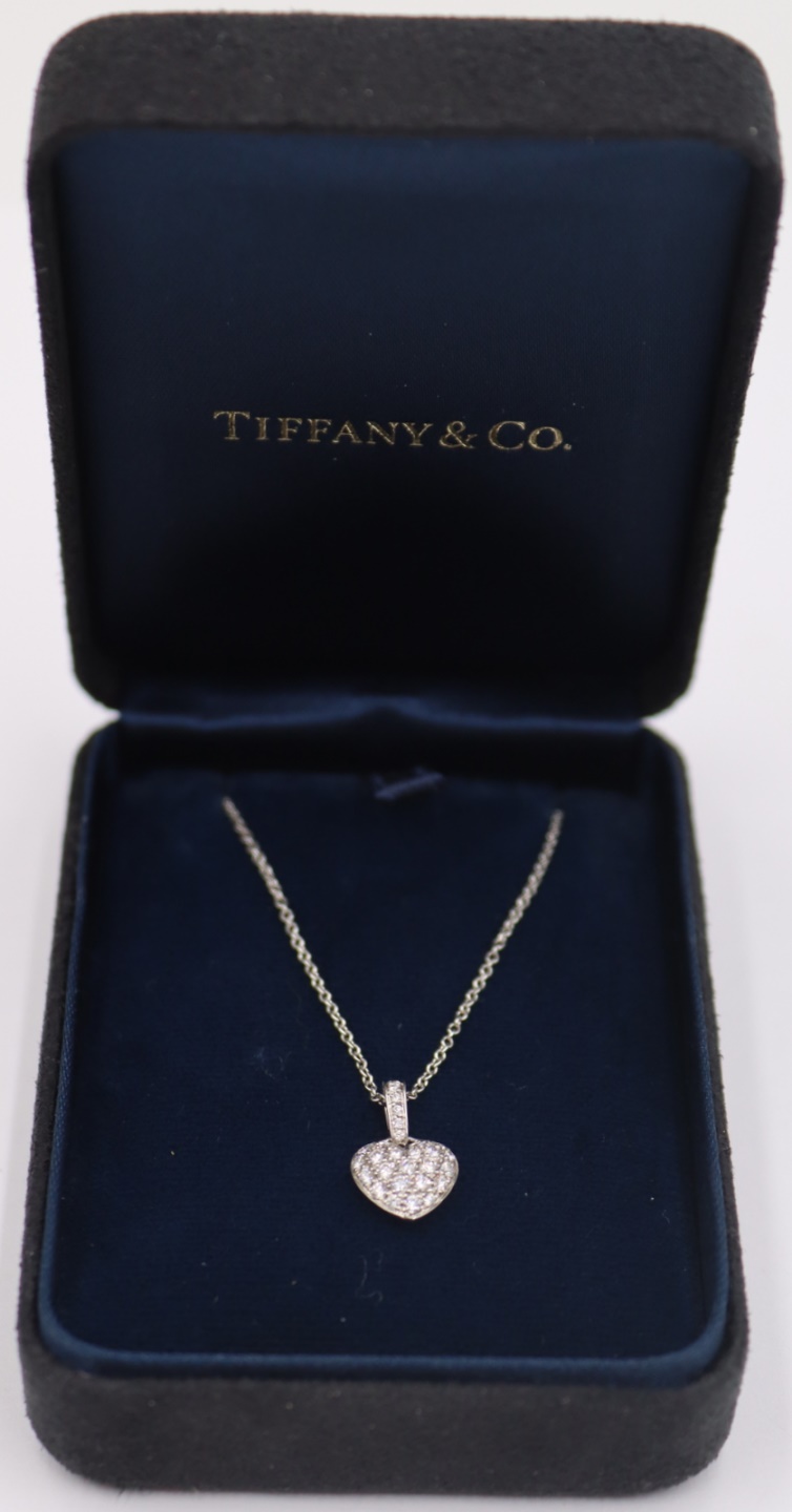 JEWELRY. TIFFANY & CO PLATINUM &