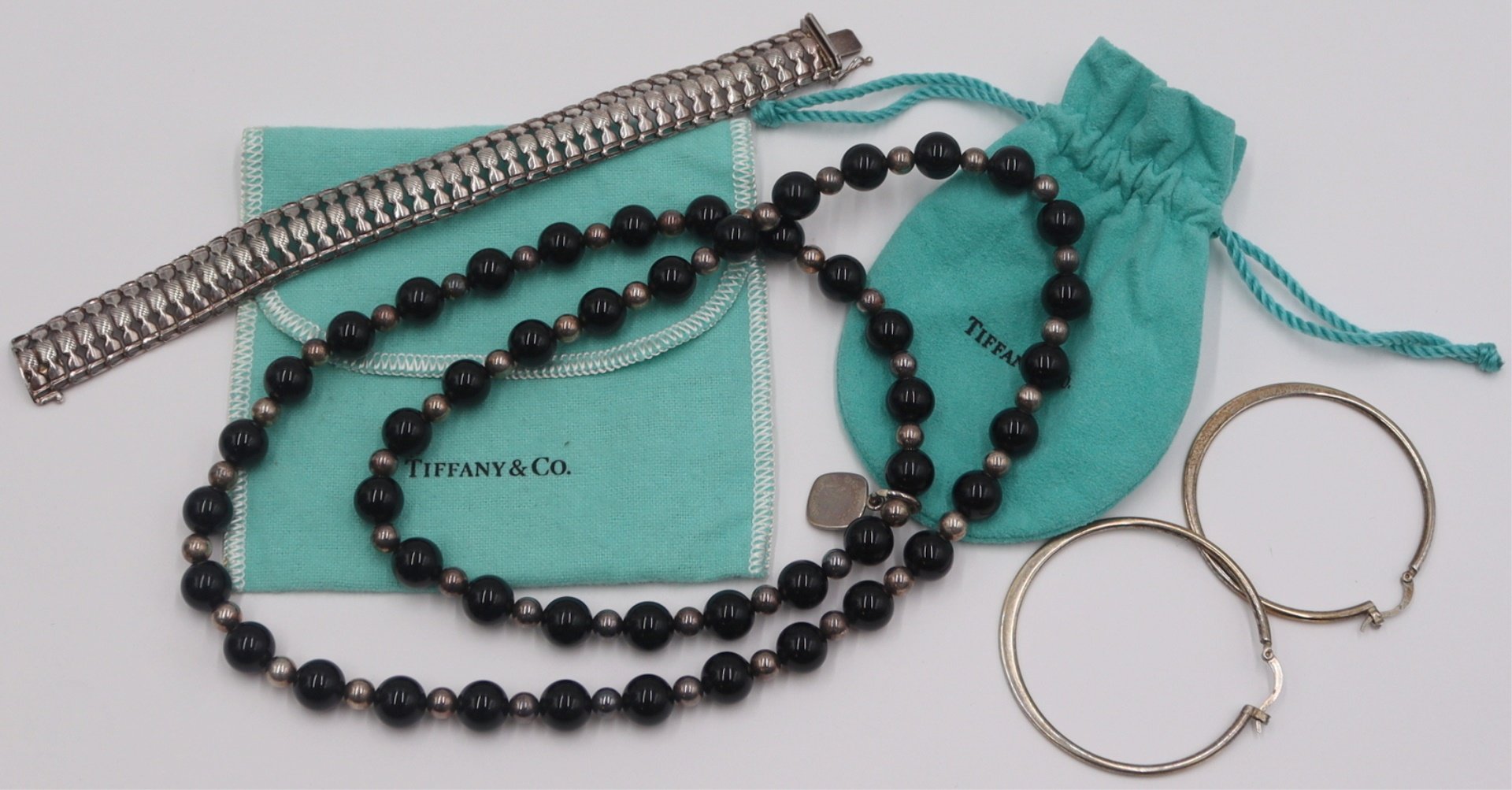 JEWELRY. TIFFANY & MILOR STERLING