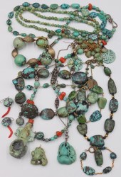 JEWELRY. TURQUOISE AND TURQUOI