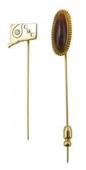 JEWELRY: TWO 10K GOLD ITEMS, I