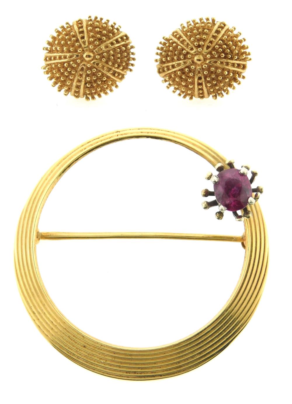 JEWELRY: TWO 14K PIECES OF JEWELRY,