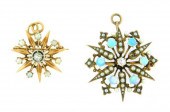 JEWELRY: TWO VINTAGE STARBURST