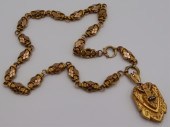 JEWELRY. VICTORIAN 14KT GOLD N